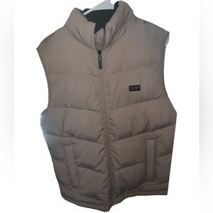 hollister puffer vest
